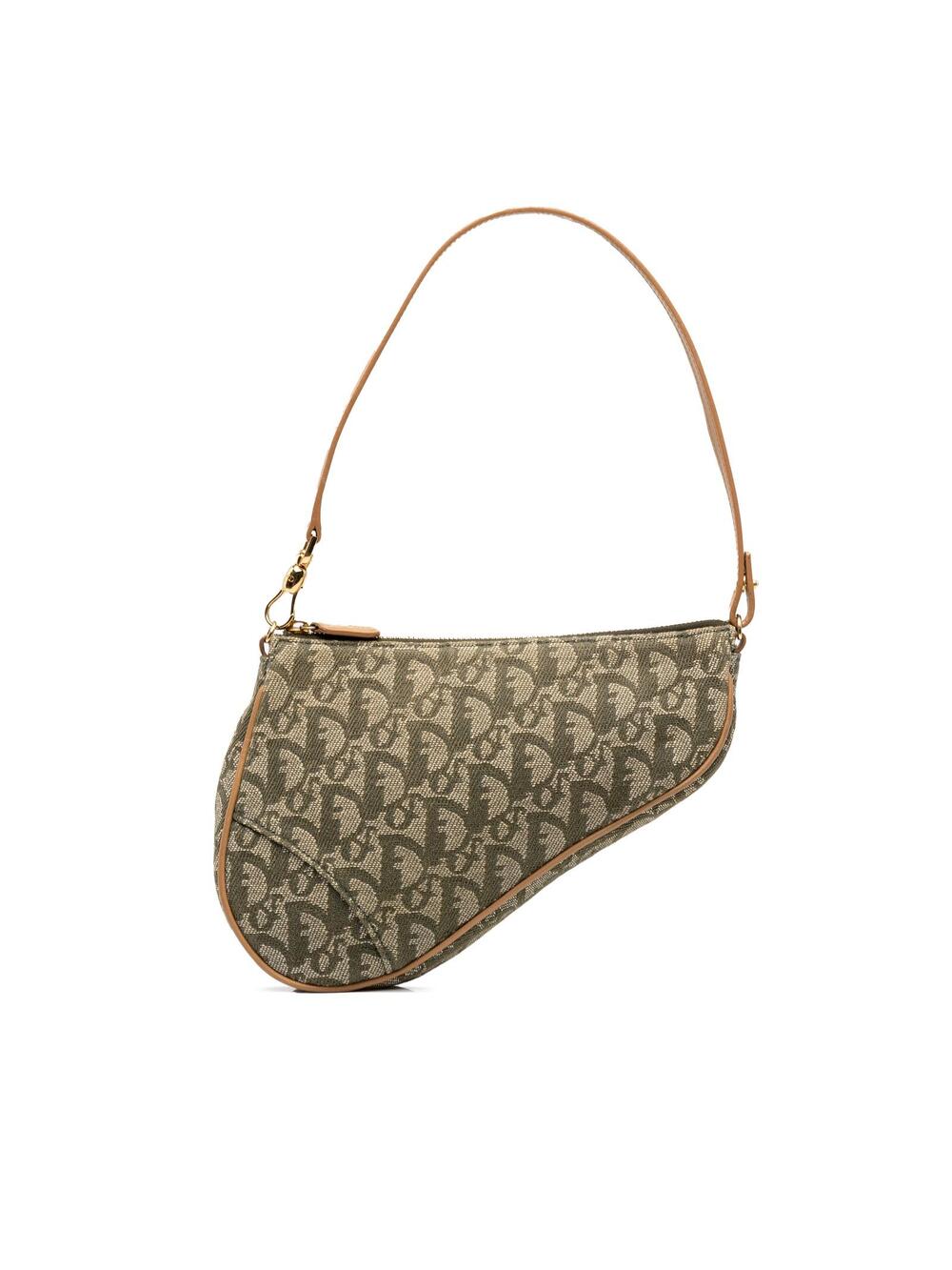 Dior Mini Issimo Canvas Saddle Pochette #350339D10B